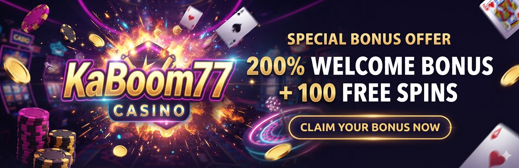 KaBoom77 Bonus Offer